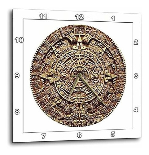 3drose Dpp*****reloj De Pared Con Calendario Maya, 10 Por 10