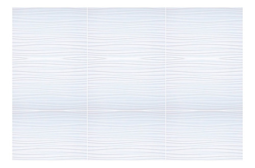 Imagen 3 de 6 de Ceramica De Pared Cortines Boreal Blanco 35x60 1ra Calidad