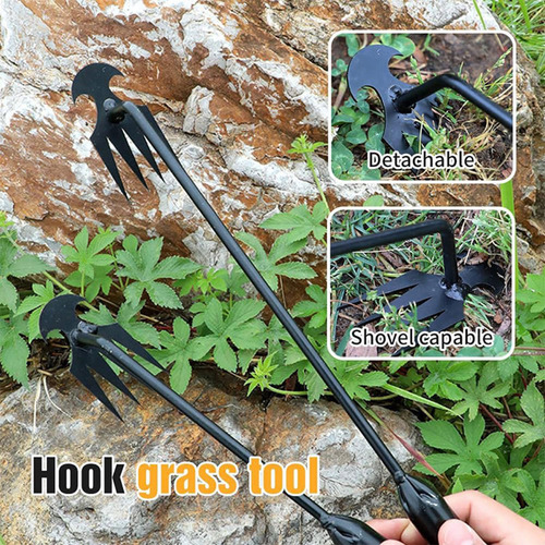 Herramienta De Desmalezado Manual, Mango Ergonómico, 50cm