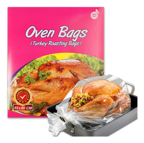 Bolsas De Horno De 10 Unidades, Tamano Pavo | Bolsa De Horno