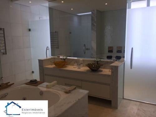 Imagem 15 de 30 de Luxuosa Casa Em Alphaville Com O Mais Fino Acamento E Modernidade Venha Conhecer R$16.900.000 Mobiliada. - Ca00505 - 70639498