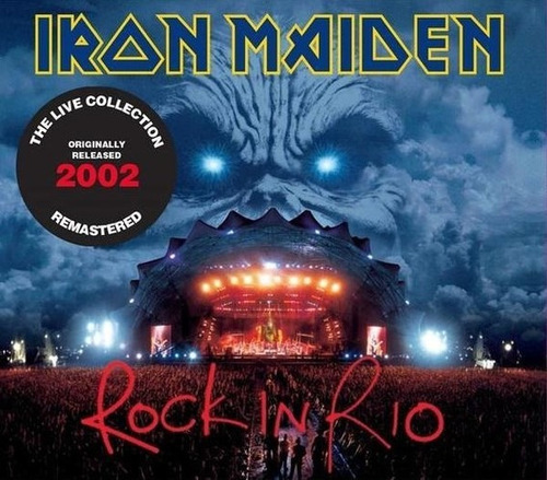 Cd Iron Maiden  Rock In Rio (duplo)