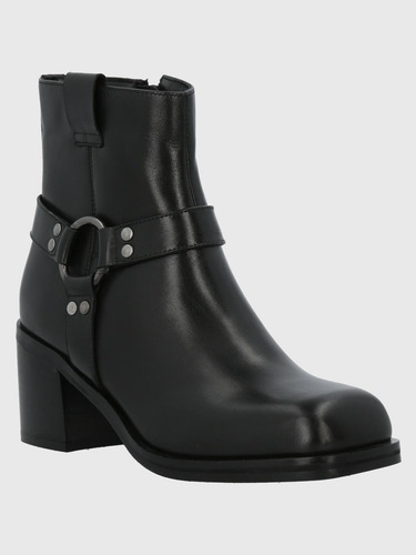 Botín Hush Puppies Mujer Maylo Negro