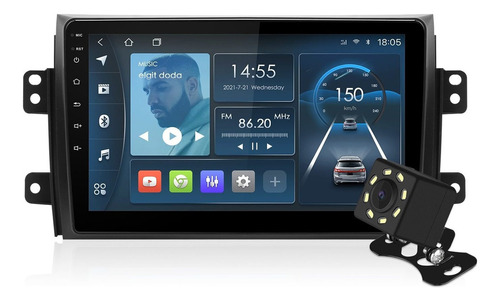 000 Isudar Radio Carro 1+32g Android Para Suzuki Sx4