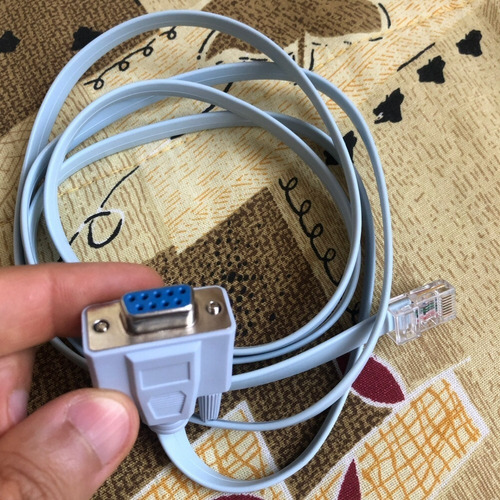 Cable Consola Cisco Serial Rs232 Db9 A Rj45, 1.5 Metros