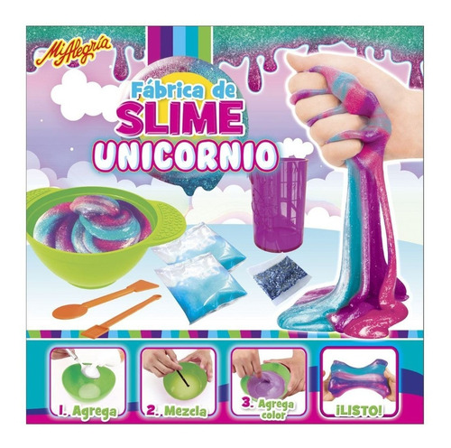 Fabrica De Slime Unicornio Mi Alegria 