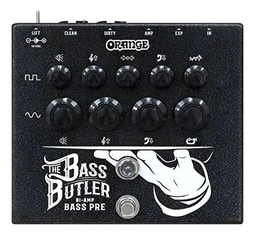 Prepedal Orange Amplification Bass Butler Bi-amp Bass