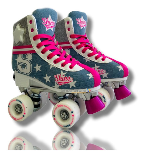 Patines Artisticos Profesionales Stark Shine Luces Aluminio