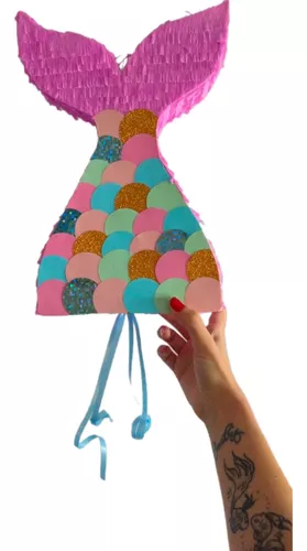 Piñata Cola de Sirena - Comprar en La Usina Creativa