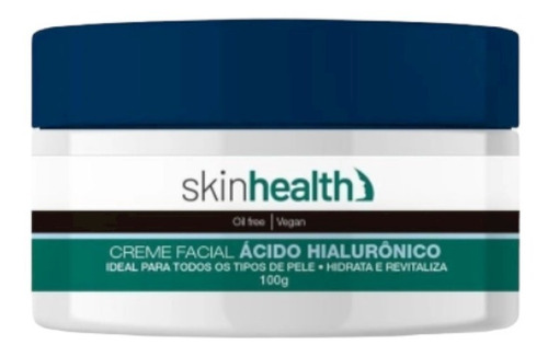 Creme Facial Ácido Hialuronico 100g Skin Health