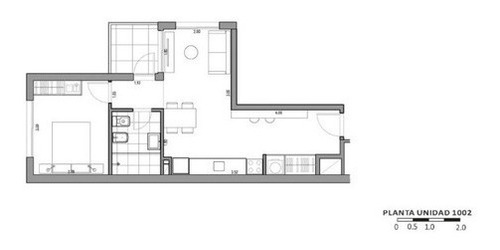 Imagen 2 de 6 de Va361 - Venta Apto 1 Dormitorio En Centro Edimboro Quiroga