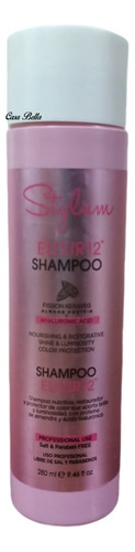 Shampoo Nutritivo 280ml Stylum Profesional Elixir 12