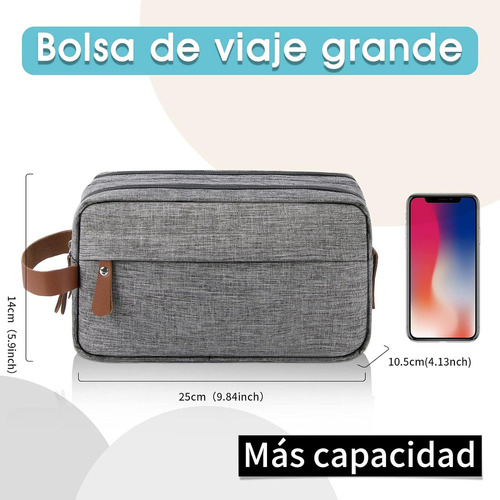 Neceser Hombre Maquillaje Neceser Viaje Resistente Al Agua