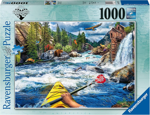 Ravensburger Whitewater Kayaking Puzzle De 1000 Piezas...