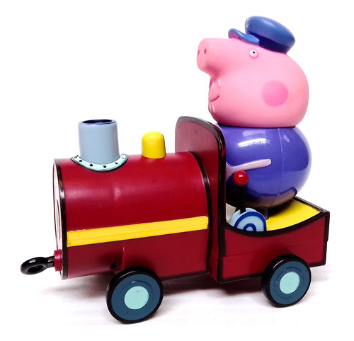 Peppa Pig Tren Del Abuelo Vehículo Casa