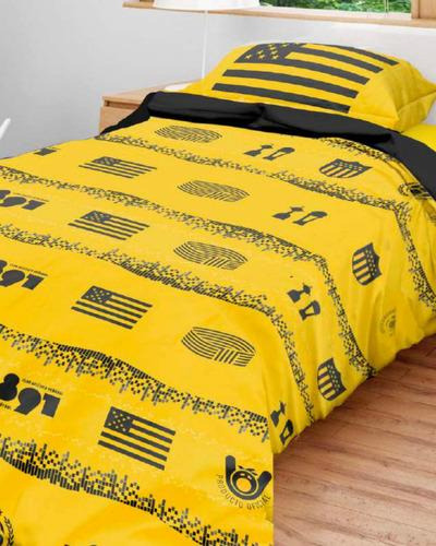 Colcha Capitoneada 1 Pza King Size C/funda Nacional/peñarol