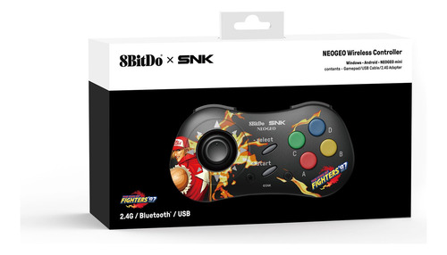 Controlador Inalámbrico Neogeo De 8 Bits Para Windows/androi