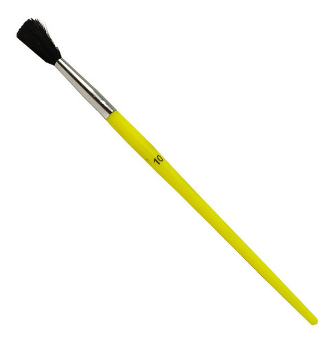 Pincel Escolar  Kpe12 Calibre 10 Amarillo Barrilito 1 Pz