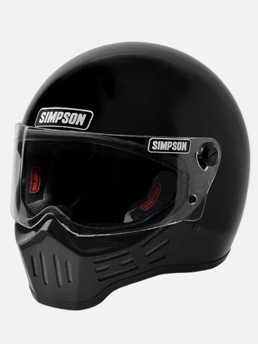 Casco Compatible Con Marca Simpson M30 Moto Motocicleta 