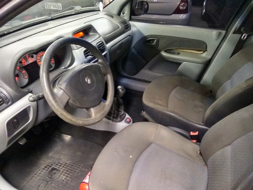 Imagem 11 de 12 de Renault Clio 1.0 16v Flex Expression 4p Completo 2007 Cinza