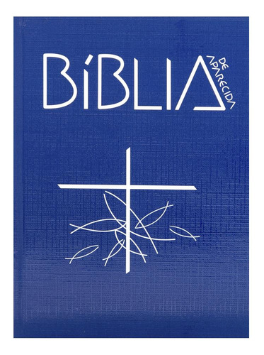 Libro Biblia De Aparecida Capa Cristal De Editora Santuario