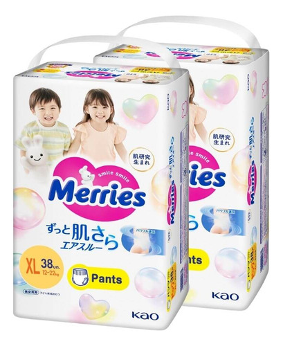 Merries Pants Super Jumbo Xl 38x2 Pcs (438091)