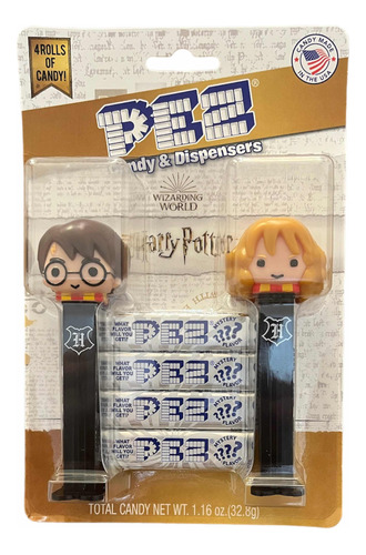 Harry Potter, Dispensador De Dulces Pez 1.16oz.