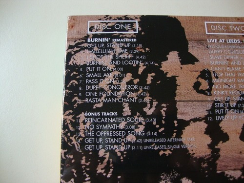 Cd Duplo - Bob Marley & The Wailers - Burnin' (deluxe Ed) Im