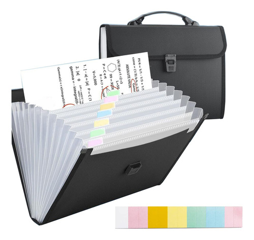 Foolscap - Organizador De Archivos De Acordeon Extra Grande