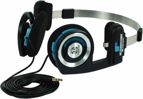 Imagen 3 de 6 de Koss Porta Pro On Ear Headphones Con Estuche, Negro / Platea