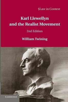 Libro Karl Llewellyn And The Realist Movement - William T...