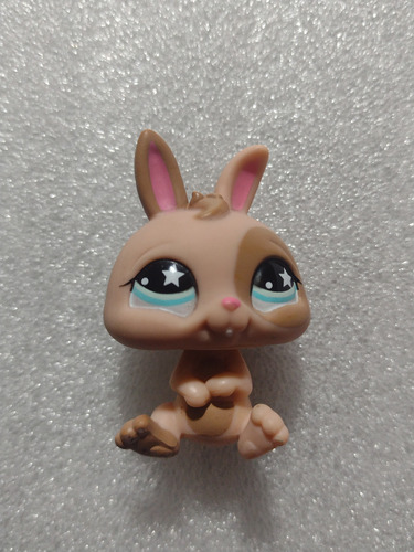 Juguete Littlest Pet Shop Conejo Bebé Café- Hasbro Lps 