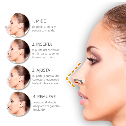 Corrector Nasal Invisible Nariz P - Unidad a $20500