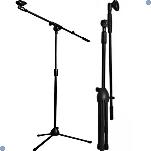 Pedestal Suporte Microfone Girafa C/ Cachimbo Com Regulagem Cor Preto Menor preço em Pedestal Suporte Microfone Girafa C/ Cachimbo Com Regulagem Cor Preto