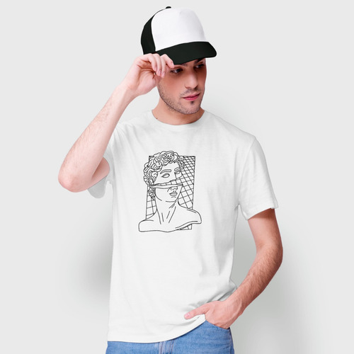 Camiseta Statue - Branca