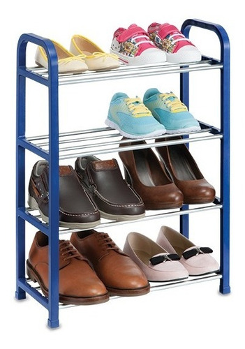 Muebles Zapateras Zapatera 4 Niveles 8 Pares Organizador 