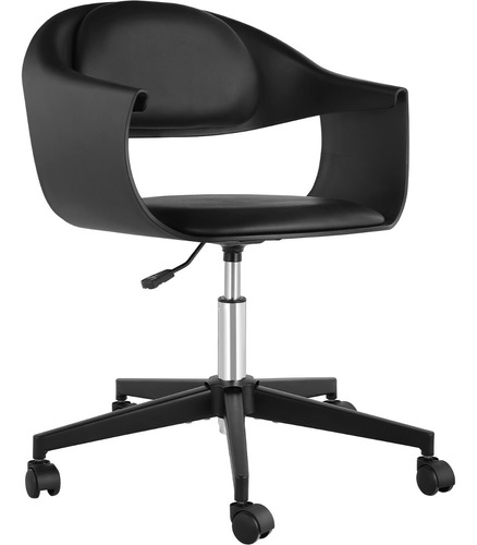 Silla Oficina Comoda Giratoria Ejecutiva Taburete Con Ruedas Color Negro