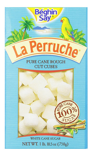 Cubos De Azúcar Blanco La Perruche, 1 Libra 10.5 Onza