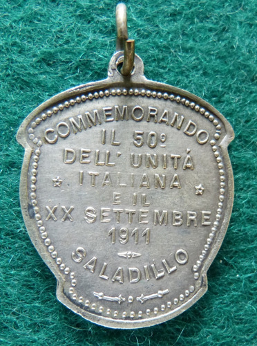 Medalla Saladillo Unidad Italiana 1911 (9)