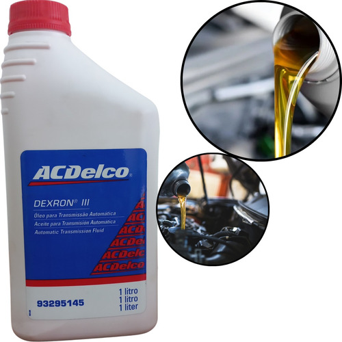 1 Litro Óleo Transmissão Semi-sintético Acdelco Dexron Iii