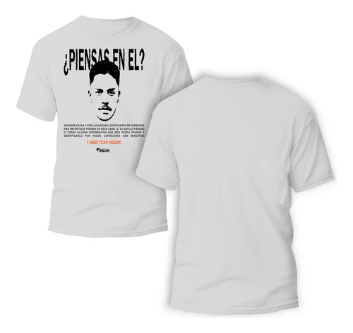 Playera Nsqk Rap Mexicano 100% Algodón 04