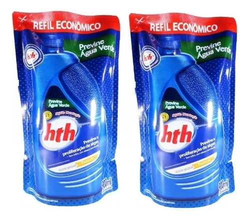 Hth Previne Água Verde Refil (2 Peças)