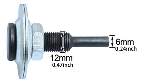 Adaptador De Broca E Esmerilhadeira Angular Haste De 6 Mm