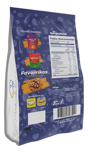 Kamponoble Snacks 10 Pack : 2 De Cada Botana, 120g C/u