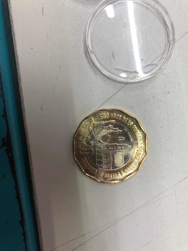 Moneda $20 Pesos 500 Años Fundación De Veracruz