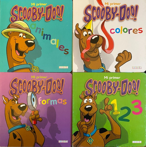 Pack Mi Primer Scooby Doo Animales Formas Numeros Y Colores