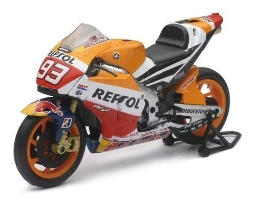 Moto Honda Repsol Red Bull Marc Márquez Escala 1:12 New Ray