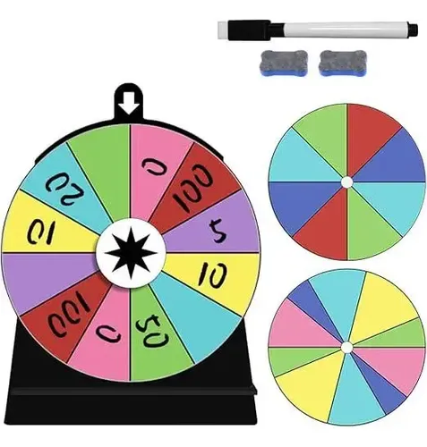 Ruleta De Premio Giratoria De 6 Inch 12 Pedazos Con 3 Discos | MercadoLibre