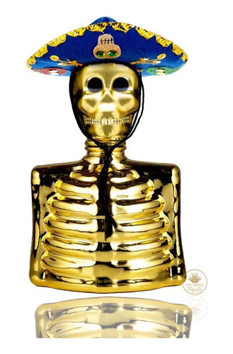 Tequila Skelly Gold Edition Añejo Exclusivo Bostonmartin