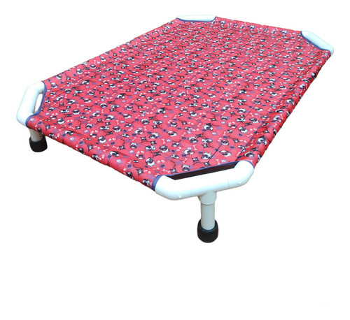 Cama Catre Elevada Perro Gato Mascota Chico Mediana Int Ext